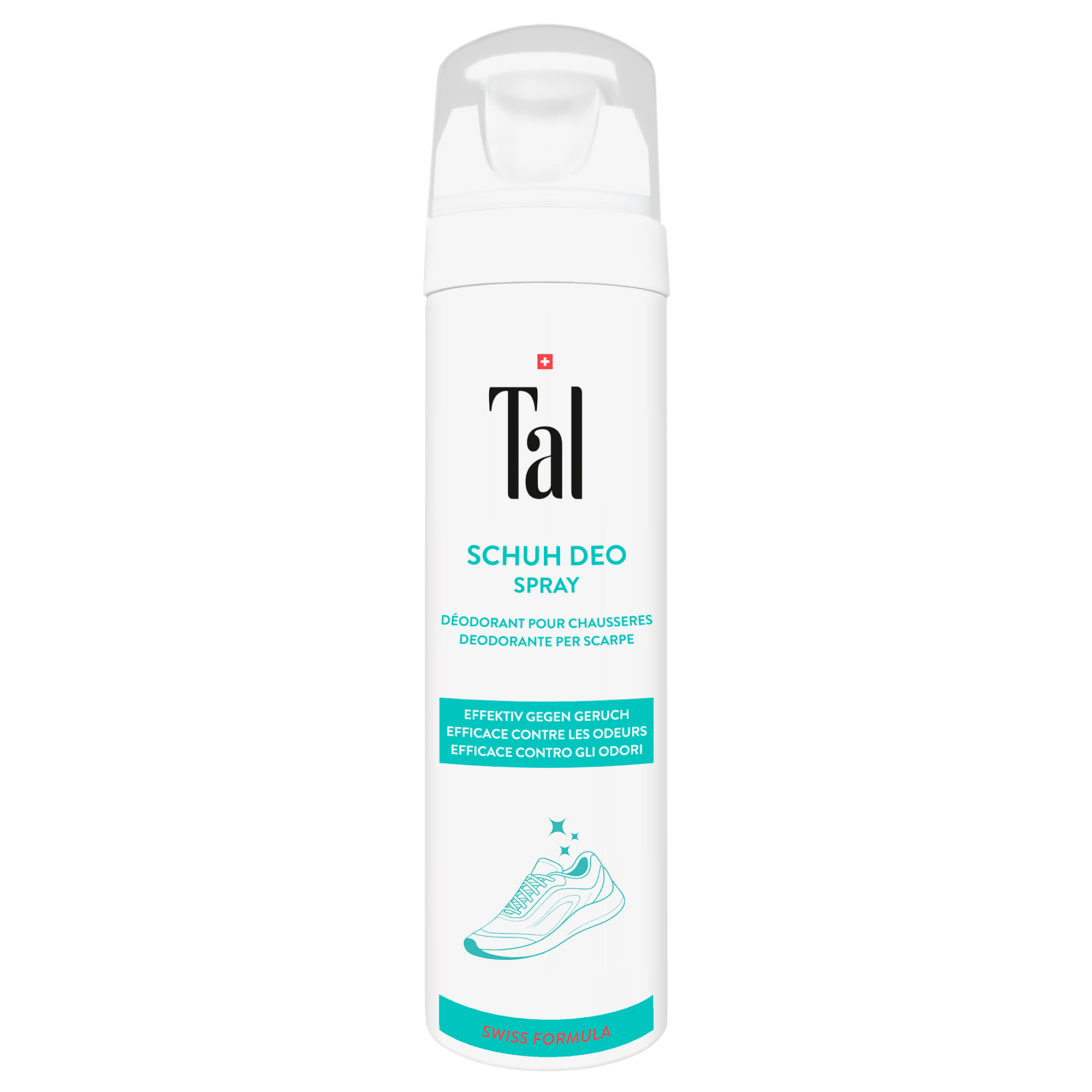 Tal Schuhdeo Spray gegen Schuhgeruch, 150 ml